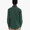 Organic Button Down Shirt - Verde esmeralda