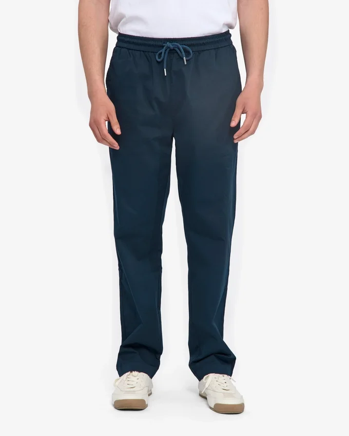 Organic Twill Pants - Azul marino