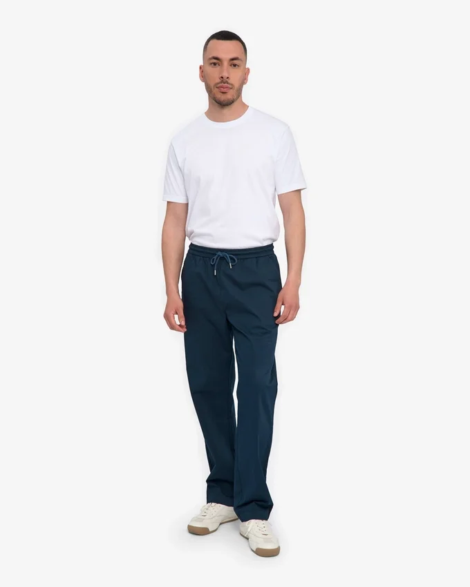 Organic Twill Pants - Azul marino