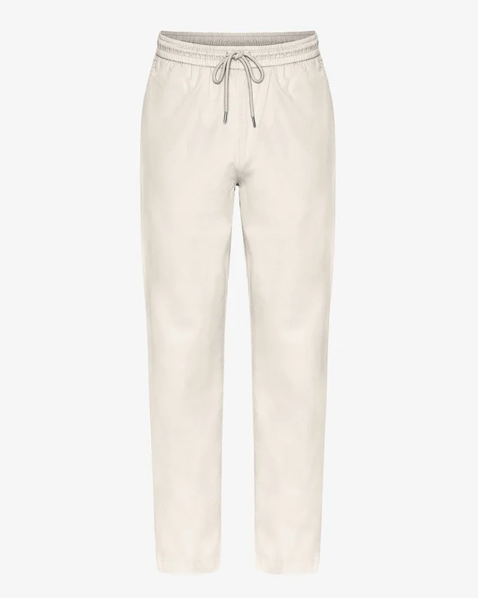 Organic Twill Pants - Blanco marfil