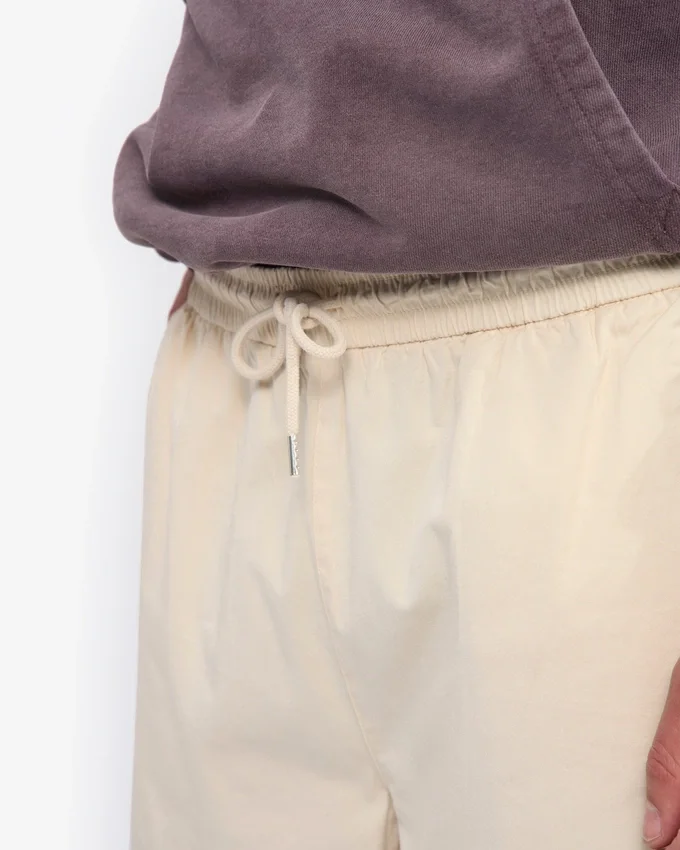 Organic Twill Pants - Blanco marfil