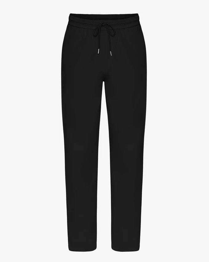 Organic Twill Pants - Negro intenso