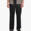 Organic Twill Pants - Negro intenso