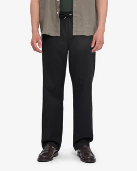 Organic Twill Pants – Negro intenso