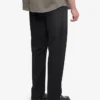 Organic Twill Pants - Negro intenso