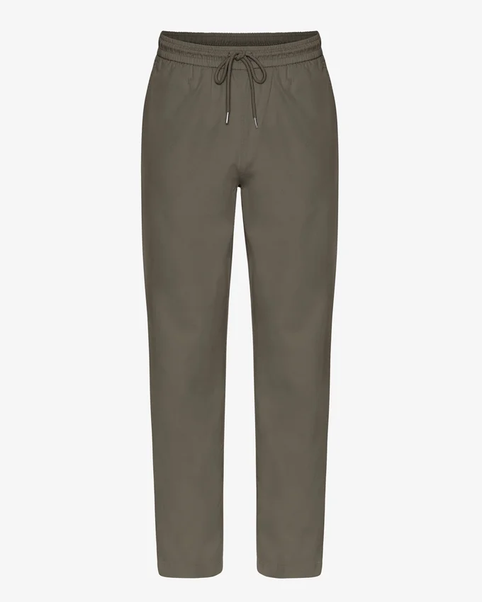 Organic Twill Pants - Oliva polvoriento