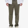 Organic Twill Pants - Oliva polvoriento