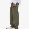 Organic Twill Pants - Oliva polvoriento