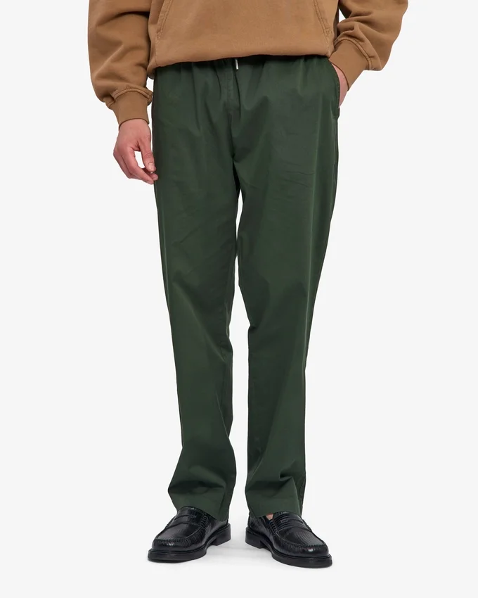 Organic Twill Pants - Verde cazador