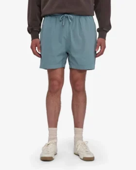 Organic Twill Shorts – Azul acero