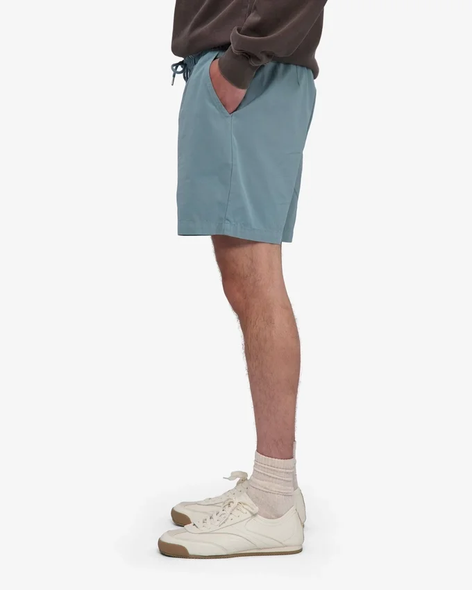 Organic Twill Shorts - Azul acero