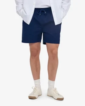 Organic Twill Shorts – Azul marino