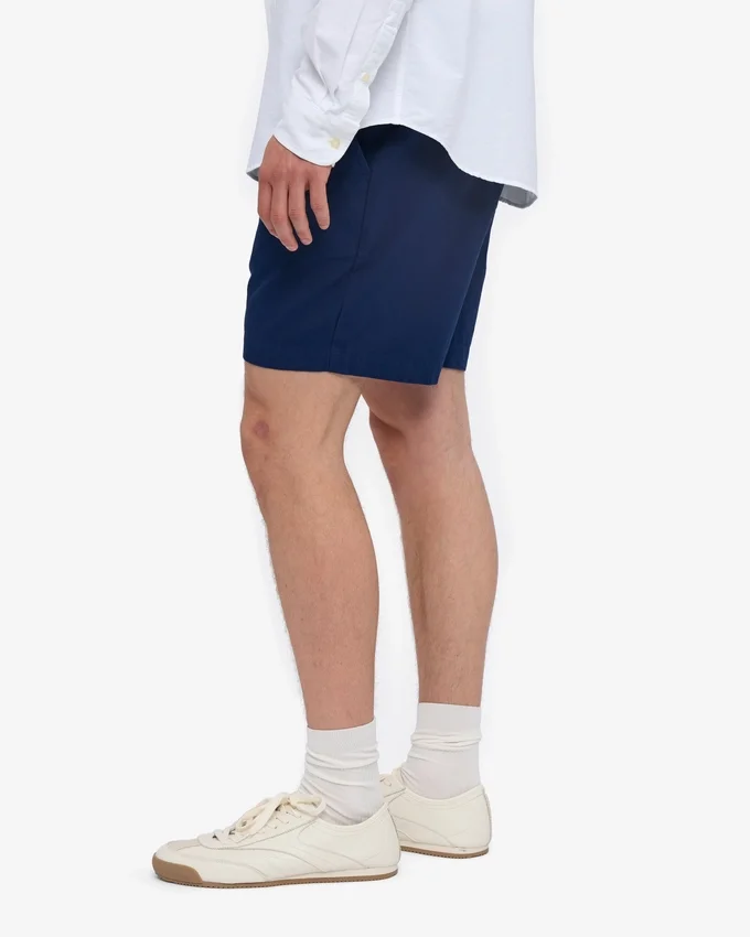 Organic Twill Shorts - Azul marino