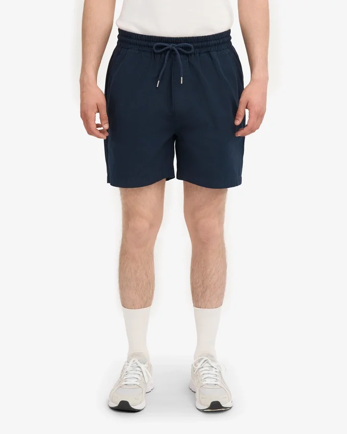 Organic Twill Shorts - Azul marino