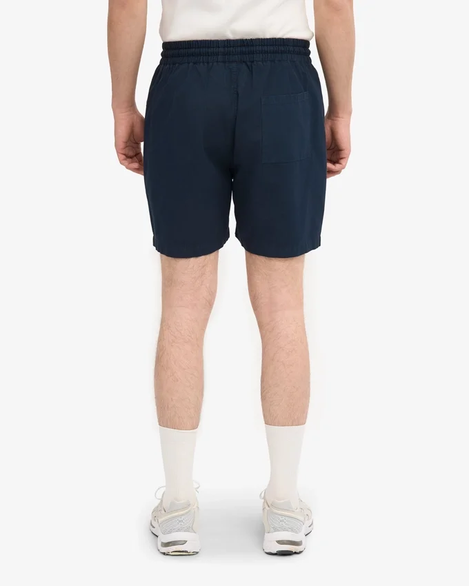 Organic Twill Shorts - Azul marino