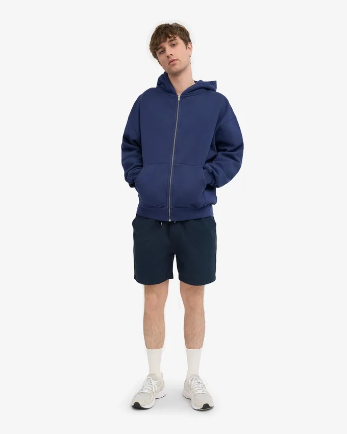 Organic Twill Shorts - Azul marino
