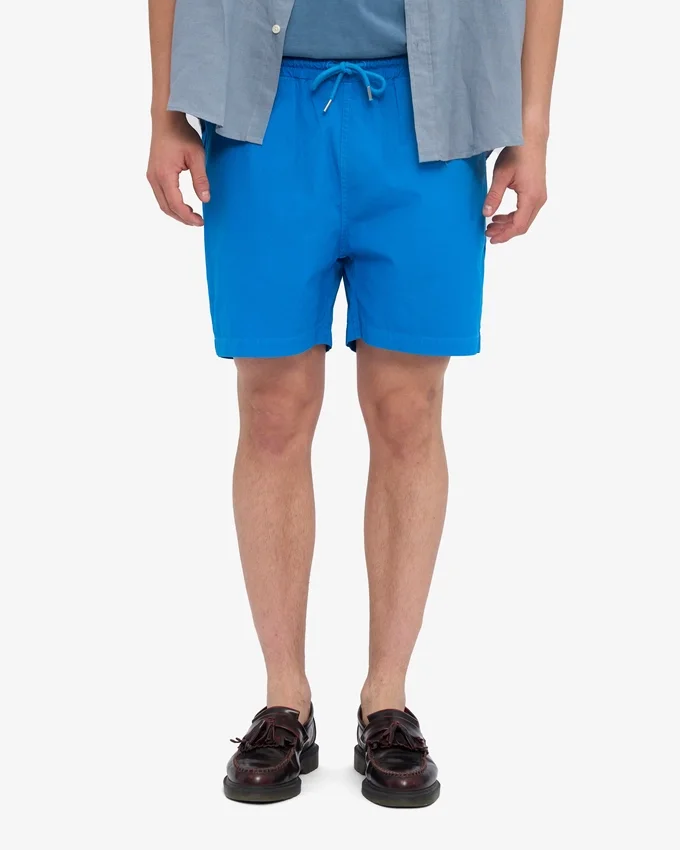 Organic Twill Shorts - Azul Pacífico