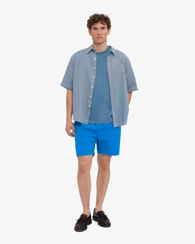 Organic Twill Shorts - Azul Pacífico