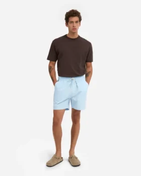 Organic Twill Shorts – Azul polar