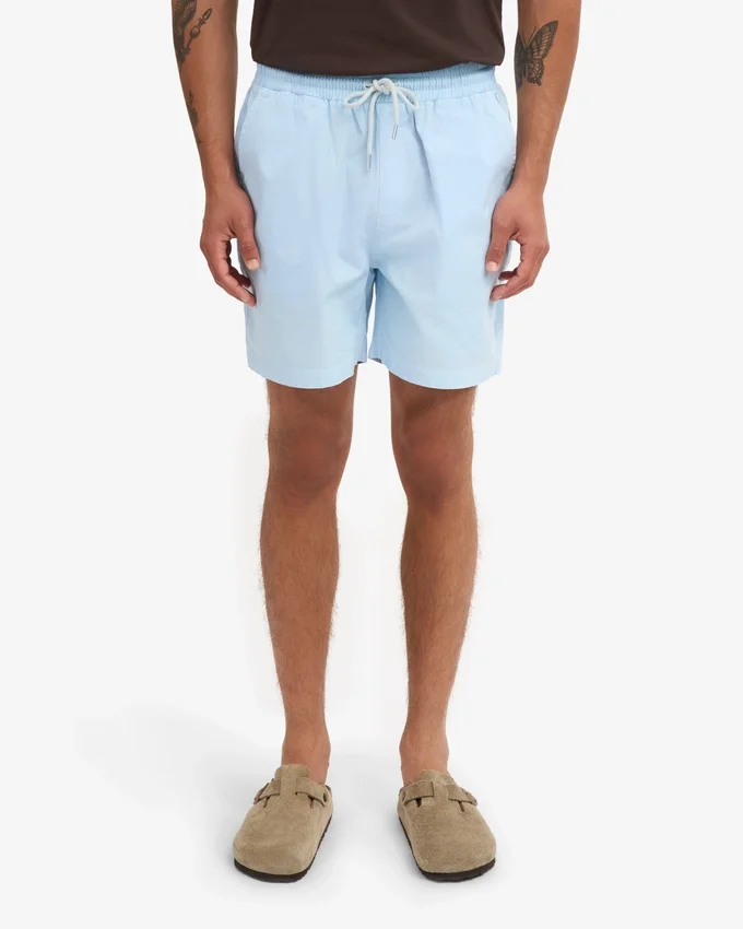 Organic Twill Shorts - Azul polar