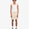 Organic Twill Shorts - Blanco marfil
