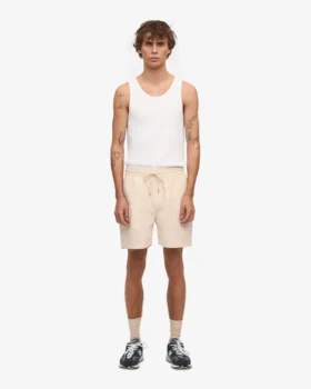 Organic Twill Shorts – Blanco marfil