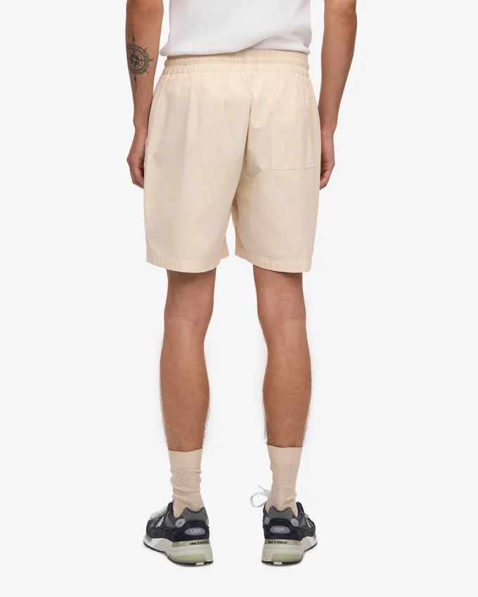 Organic Twill Shorts - Blanco marfil
