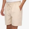 Organic Twill Shorts - Blanco marfil