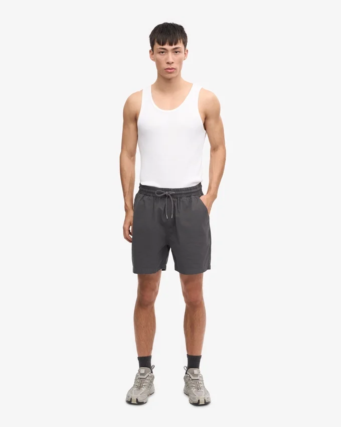 Organic Twill Shorts - Gris lava