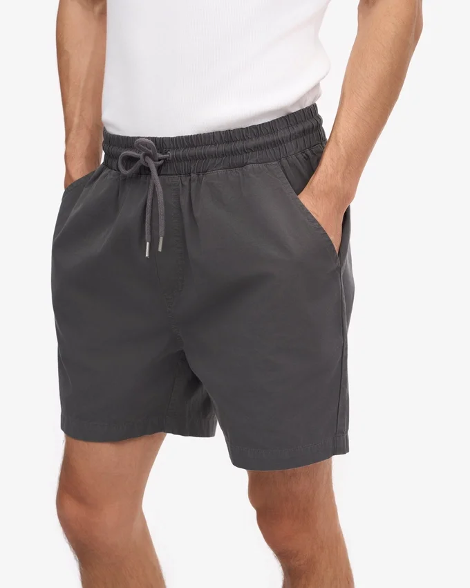 Organic Twill Shorts - Gris lava