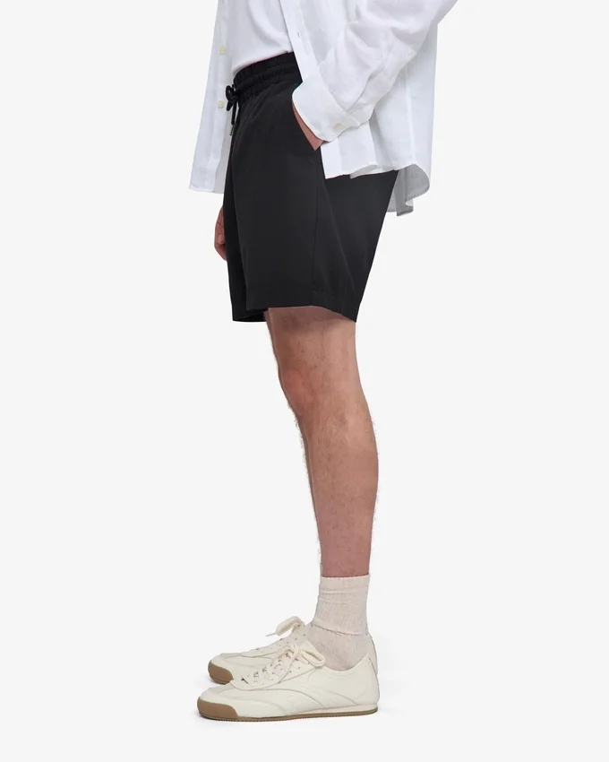 Organic Twill Shorts - Negro intenso