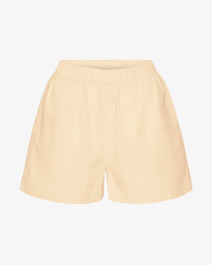 Organic Twill Shorts para mujer - Amarillo suave