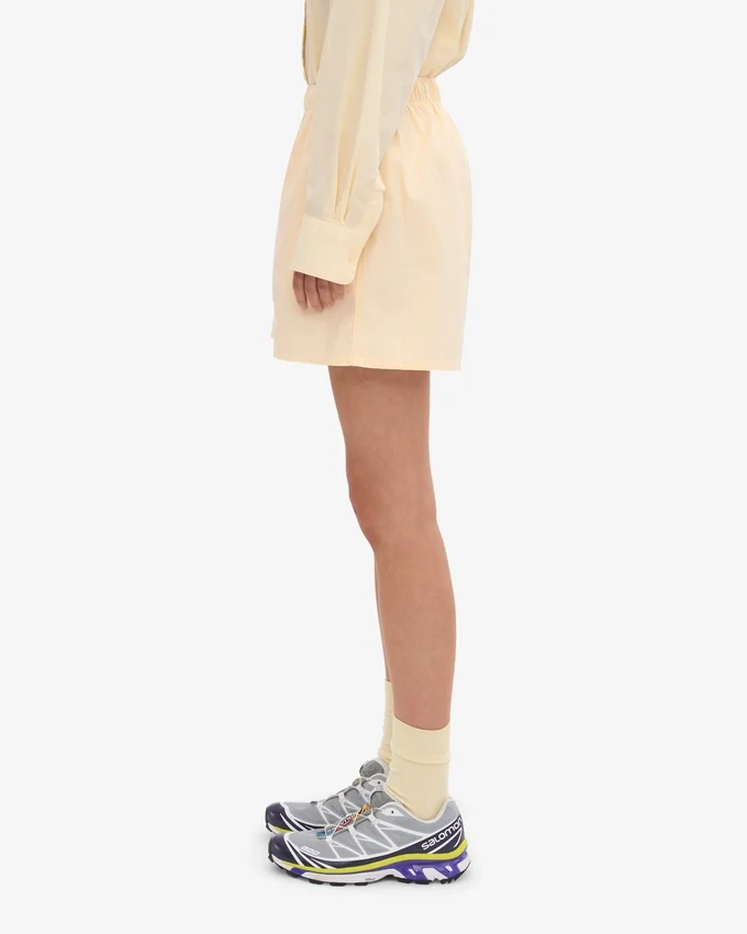 Organic Twill Shorts para mujer - Amarillo suave