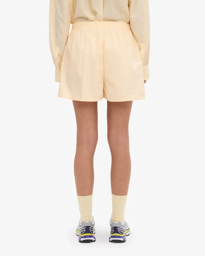 Organic Twill Shorts para mujer - Amarillo suave