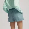 Organic Twill Shorts para mujer - Azul acero