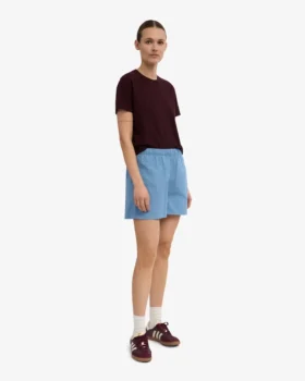 Organic Twill Shorts para mujer – Azul mar