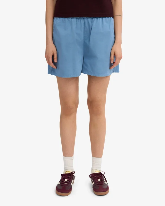 Organic Twill Shorts para mujer - Azul mar