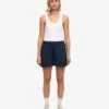 Organic Twill Shorts para mujer - Azul marino