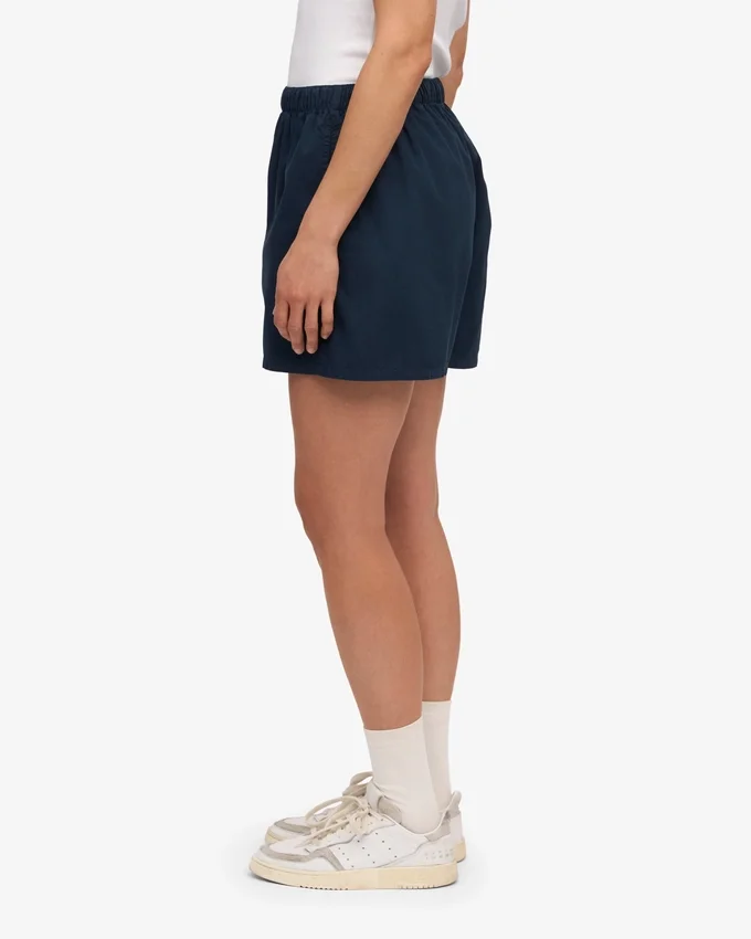 Organic Twill Shorts para mujer - Azul marino