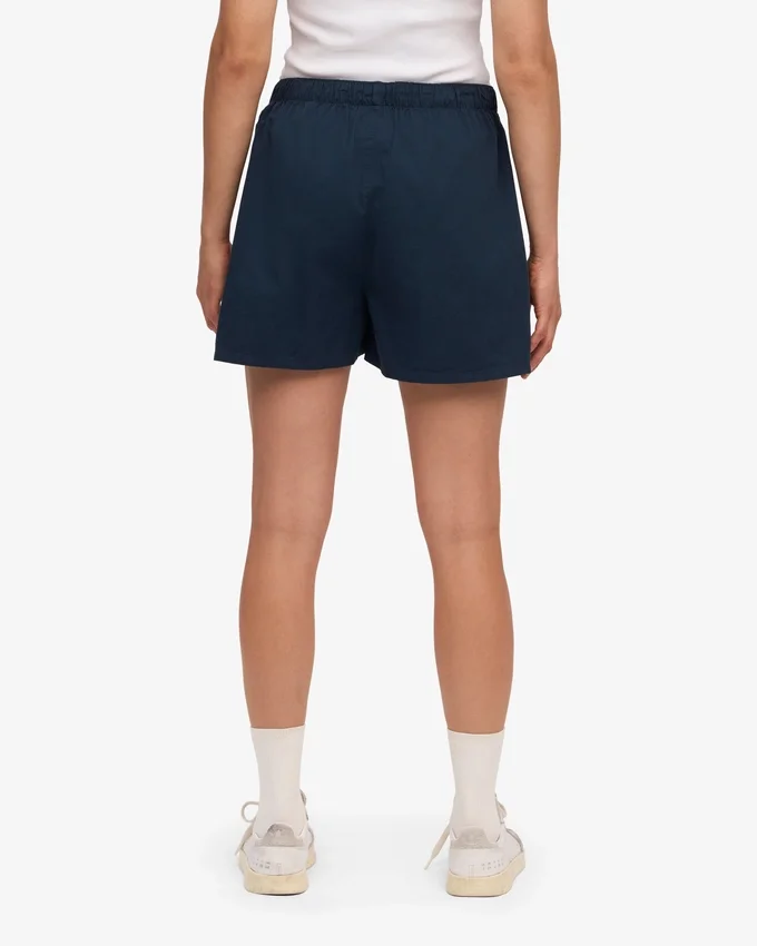 Organic Twill Shorts para mujer - Azul marino