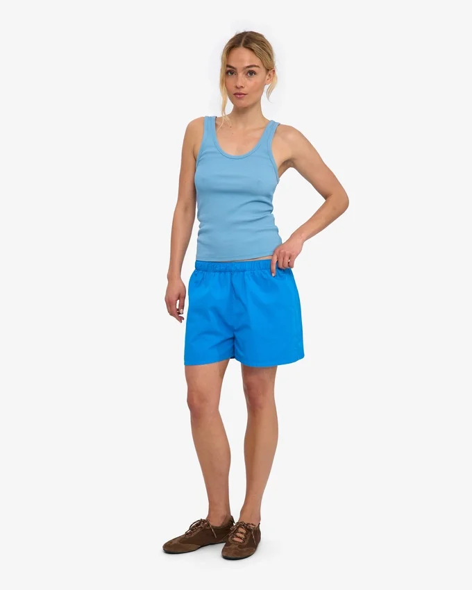 Organic Twill Shorts para mujer - Azul Pacífico