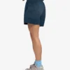 Organic Twill Shorts para mujer - Azul petróleo