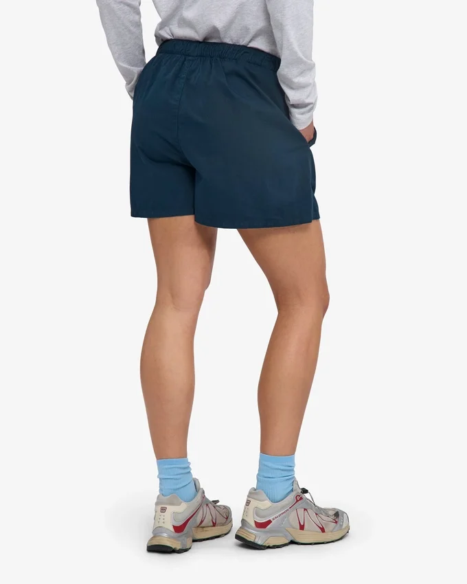 Organic Twill Shorts para mujer - Azul petróleo