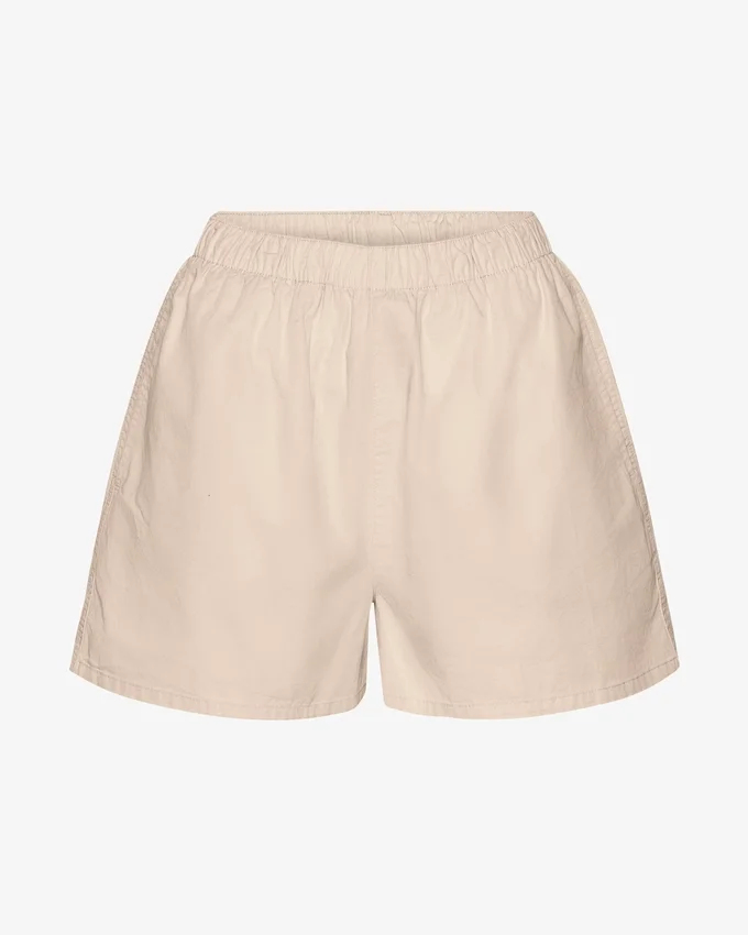 Organic Twill Shorts para mujer - Blanco marfil