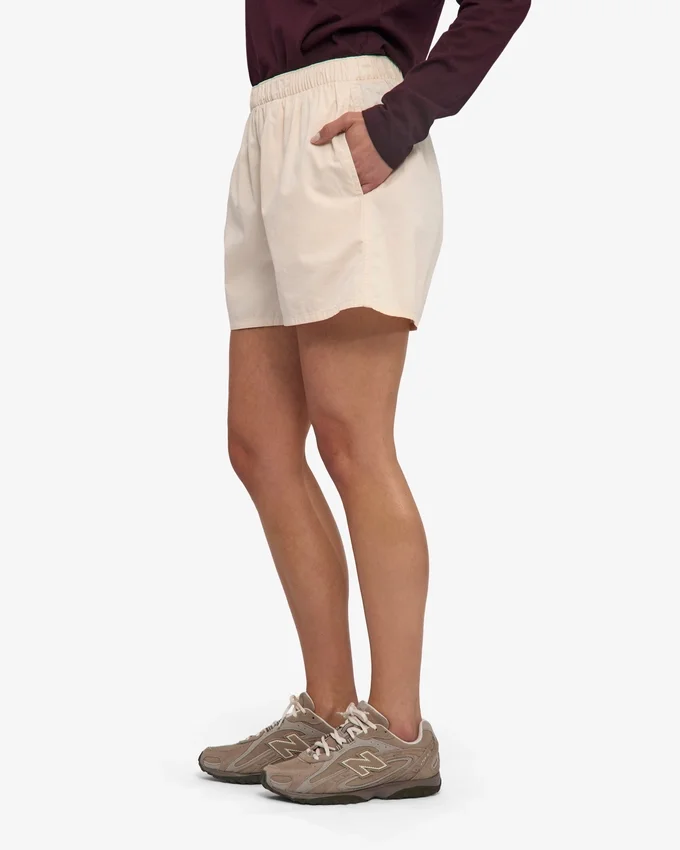 Organic Twill Shorts para mujer - Blanco marfil