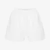 Organic Twill Shorts para mujer - Blanco óptico