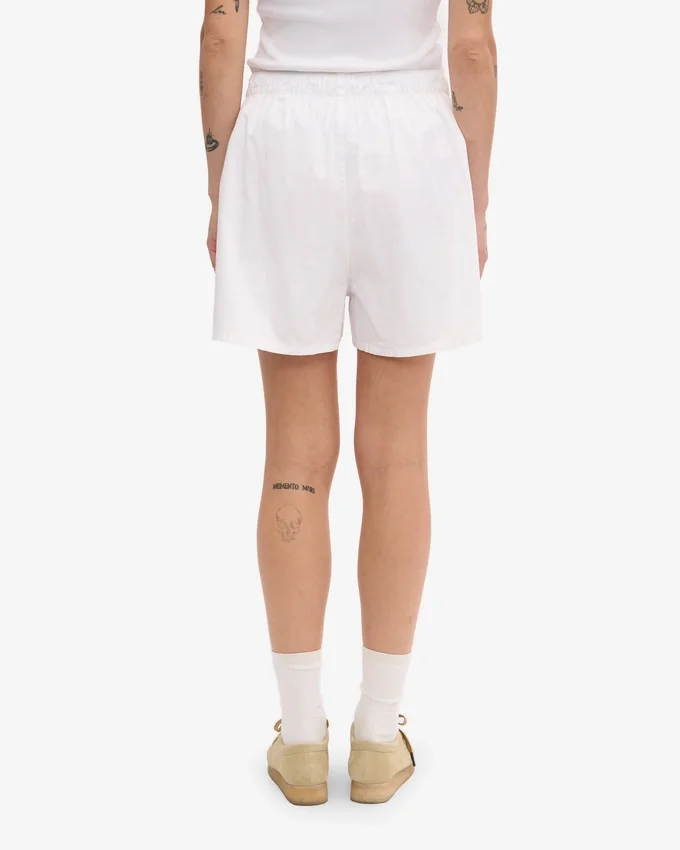 Organic Twill Shorts para mujer - Blanco óptico