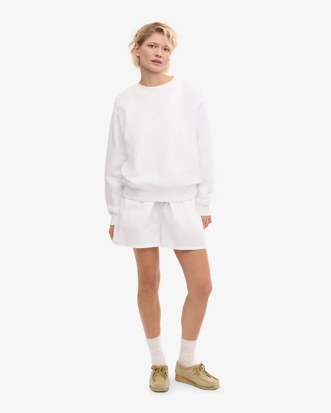 Organic Twill Shorts para mujer - Blanco óptico