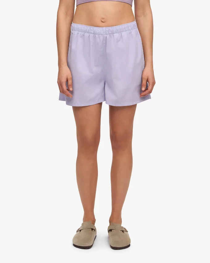 Organic Twill Shorts para mujer - Lavanda suave