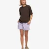 Organic Twill Shorts para mujer - Lavanda suave